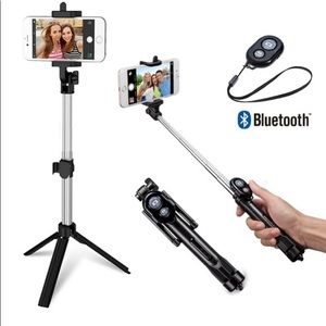 3/$50 Bluetooth Remote Control Selfie Stick
